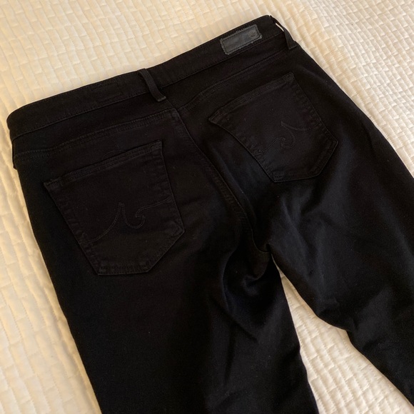 AG Black Legging Ankle Super Skinny Jeans 28 - Picture 5 of 5